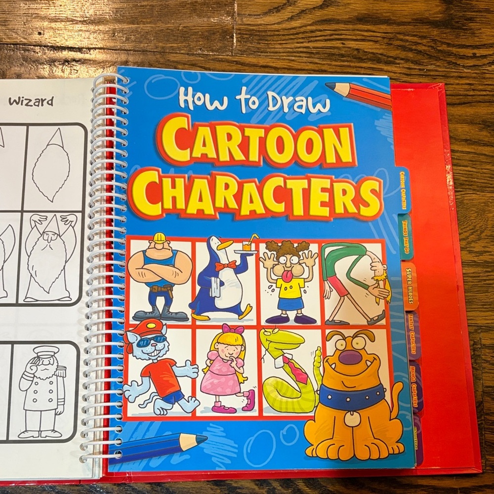 501 Things to Draw - Vibrant Red and Gold Drawing Book - Picture 5 of 11